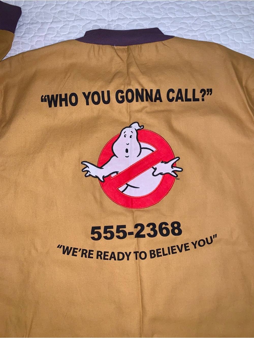 Tan Ghostbusters Jacket - Picture 3 of 8